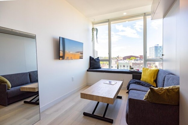 apply for a micro apartment