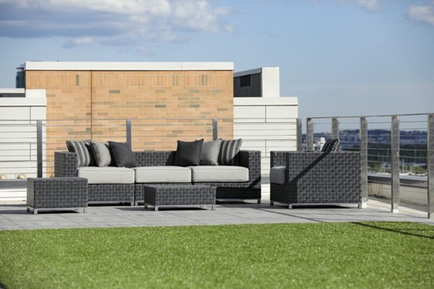 Rooftop lounge and shared amenities designed to encourage community in modern urban apartments